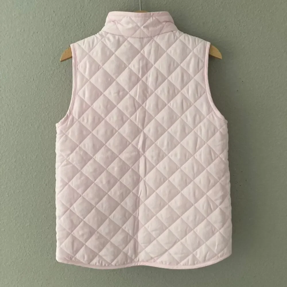 Crewcuts Quilted Vest - Pale Pink - 4-5
